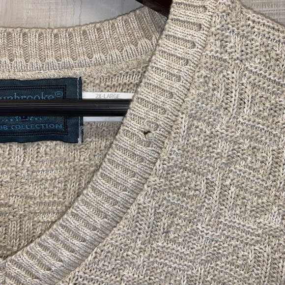 Dunbrooke Club Collection CAT Catapillar Mens Vintage V Neck Sweater Vest 2XL - Picture 9 of 9